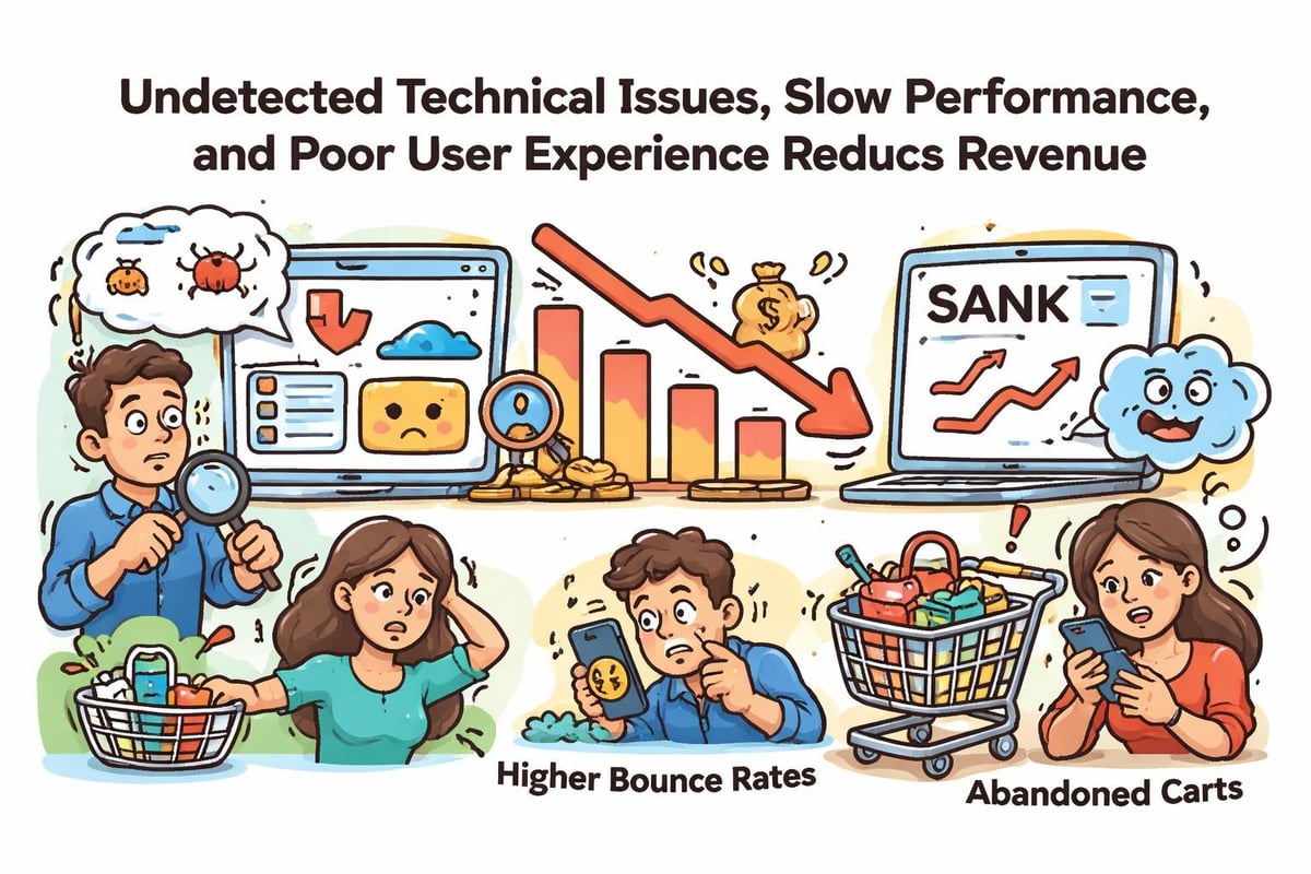 Ecommerce audit impact diagram