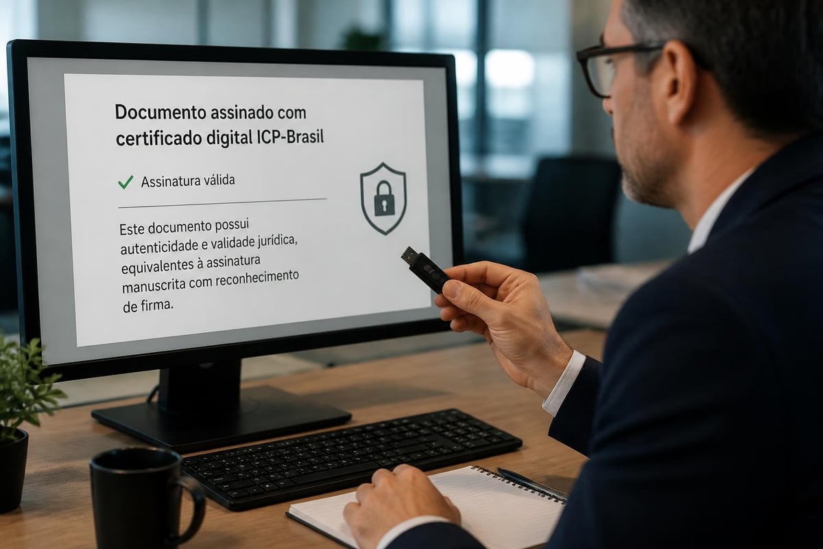 Validade jurídica certificação