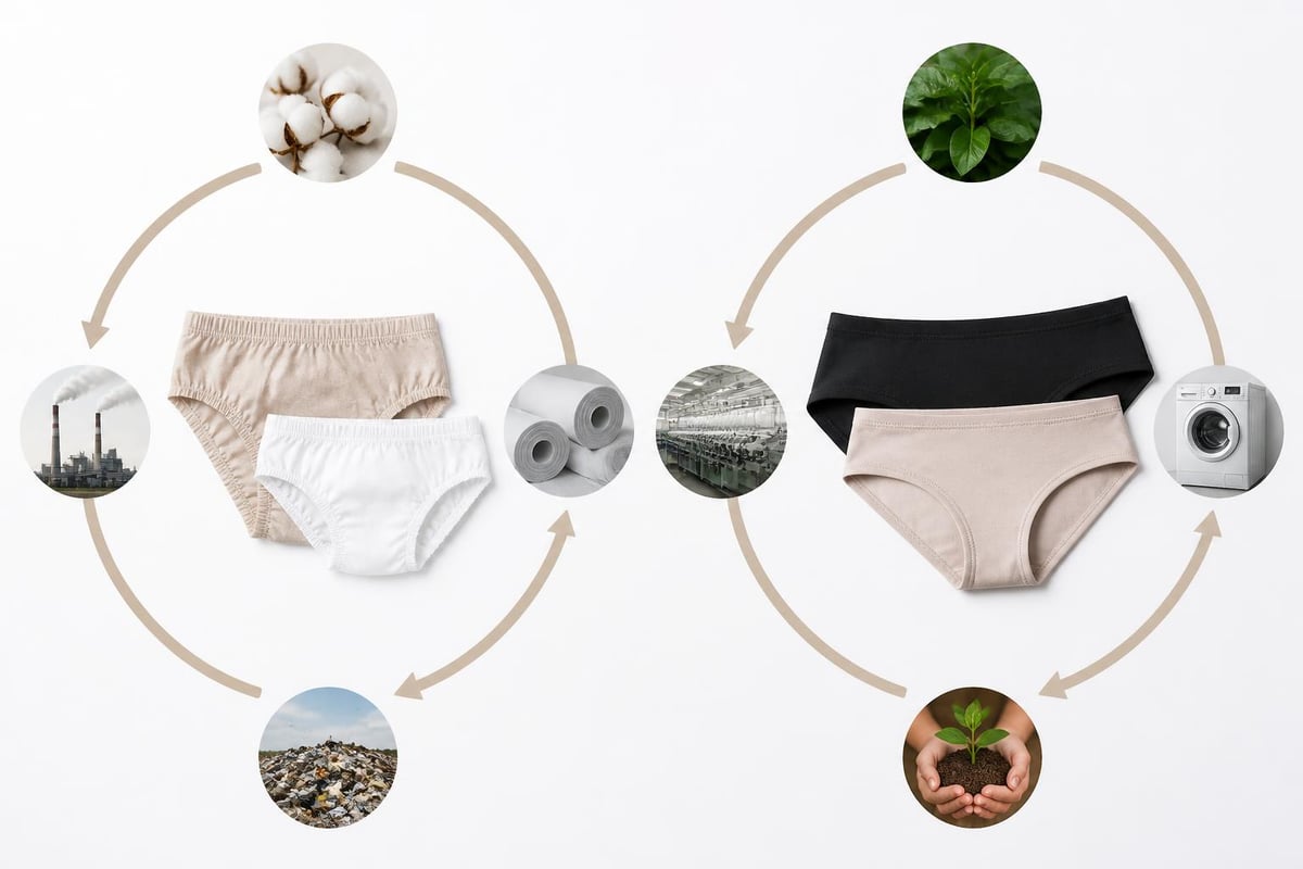 Sustainable underwear comparison