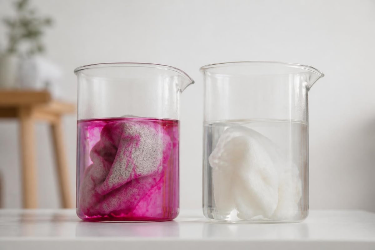 Fragrance molecules vs clean fabric