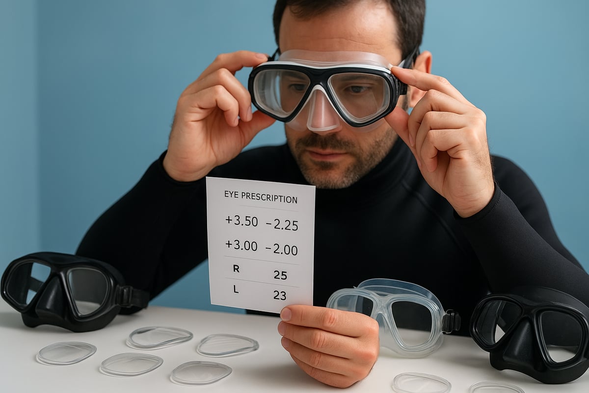 The Prescription Diving Goggles Fitting Process: Step-by-Step