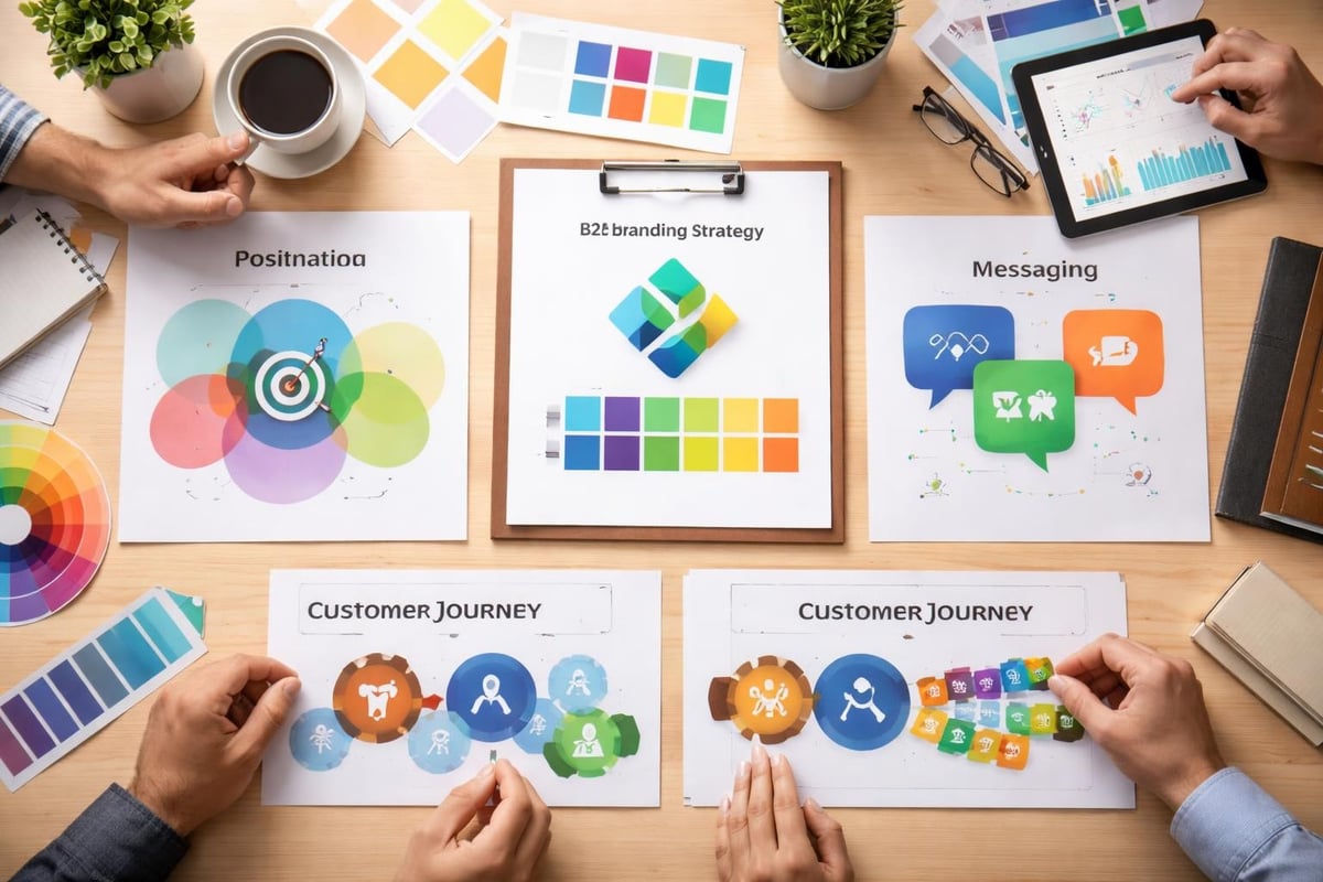 B2B branding komponenter og deres sammenhæng