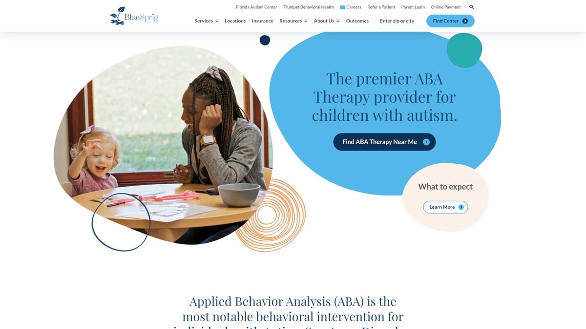 7 Best ABA Program Near Me Options for Families in 2026 - BlueSprig