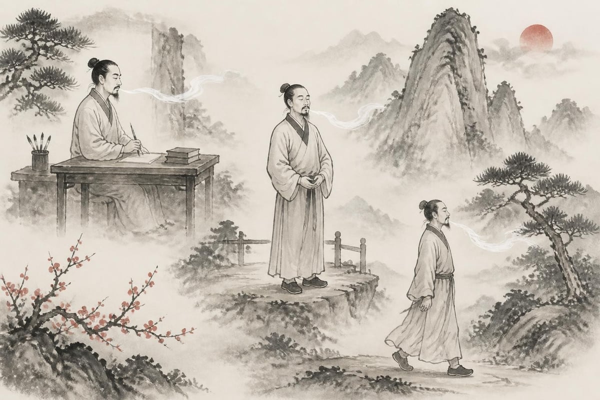 Daily qi gong integration