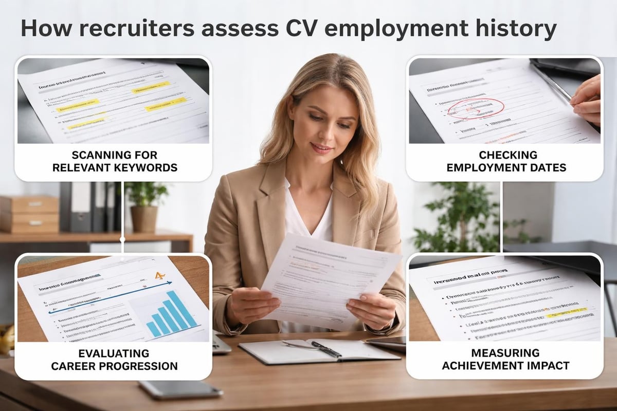 CV Employment History: How to Write It Properly 2 CV employment history evaluation process