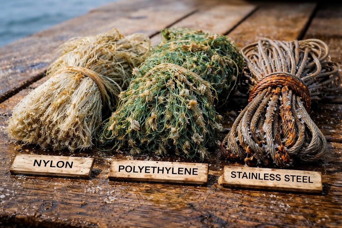 Fishing marine equipment material durability