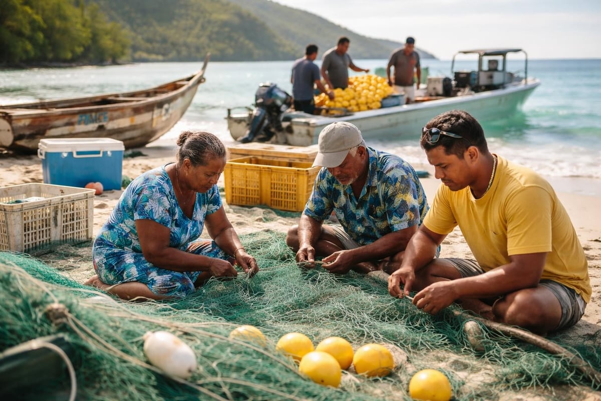 Pacific fishing marine operations