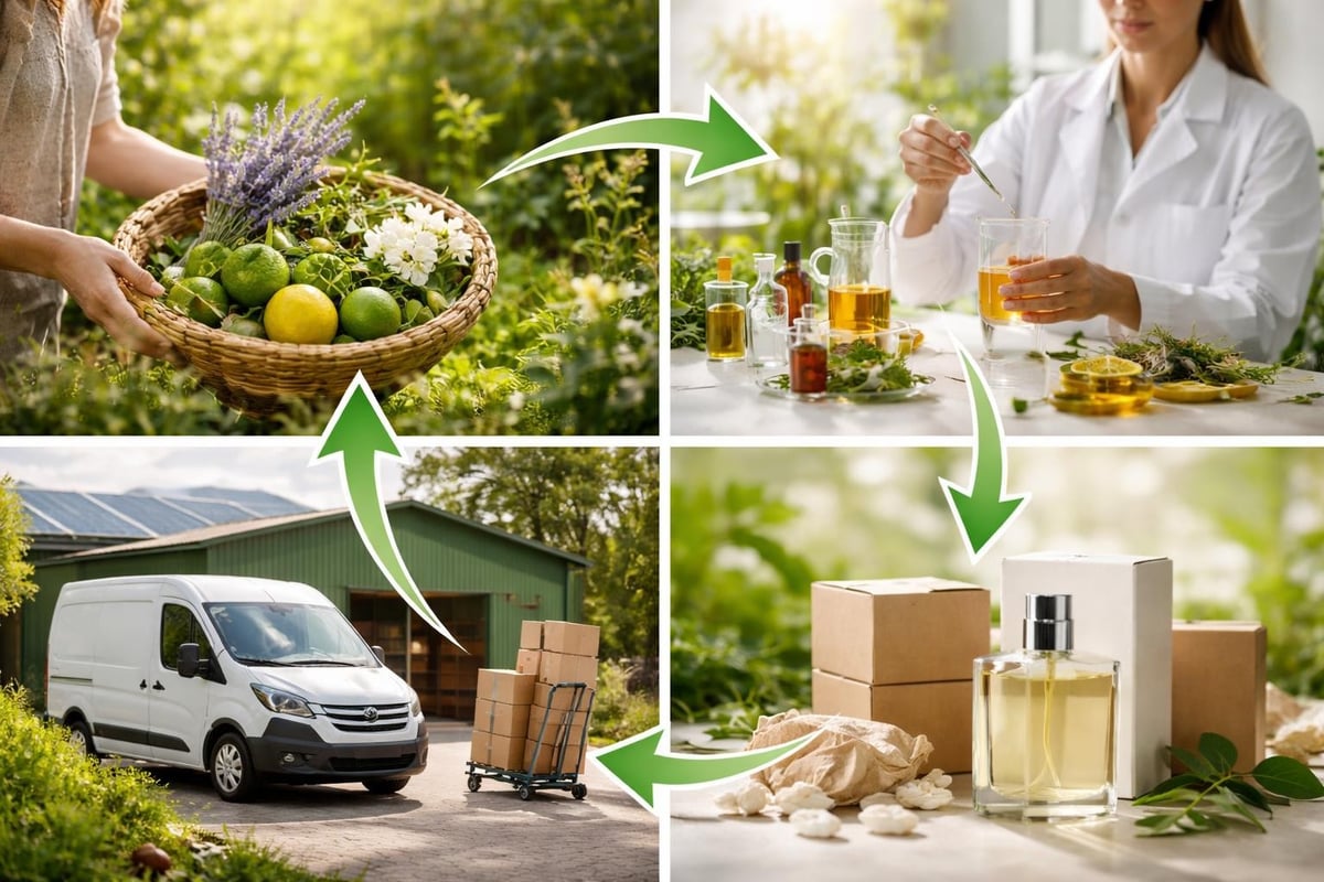 Nachhaltige Parfumproduktion