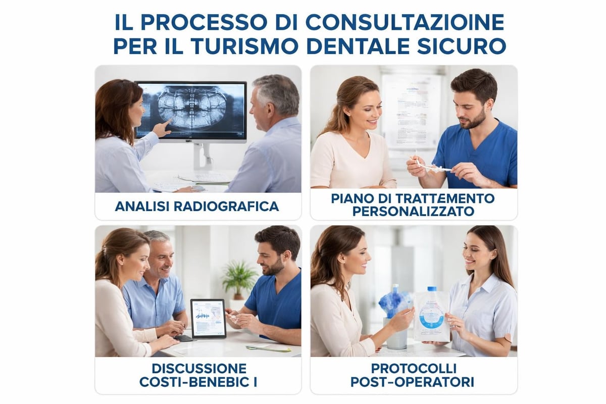 Consultazione dentale preliminare