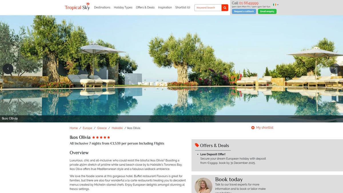 Top 10 All Inclusive Hotels Europe Picks for 2026 - Ikos Olivia, Halkidiki, Greece