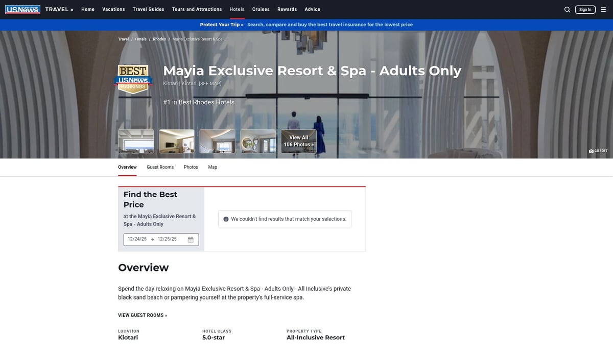 Top 10 All Inclusive Hotels Europe Picks for 2026 - Mayia Exclusive Resort & Spa, Rhodes, Greece (Adults Only)