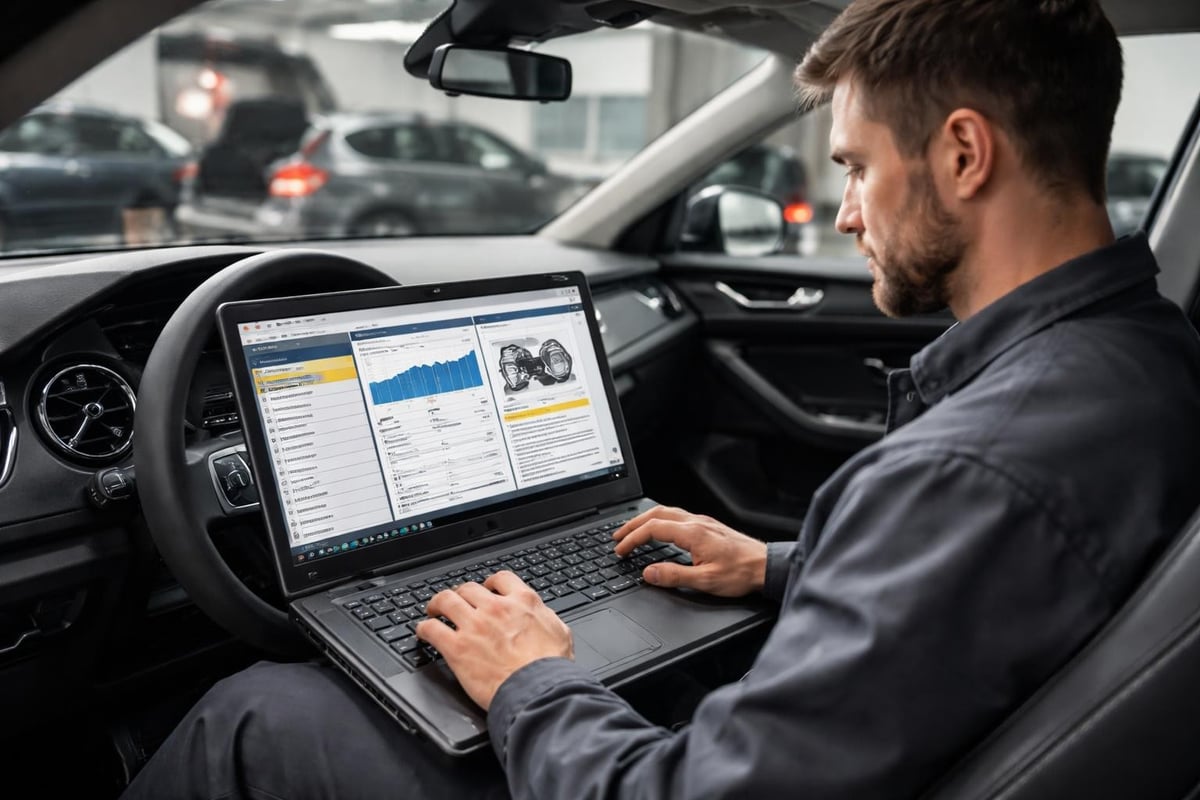 Škoda diagnostic process