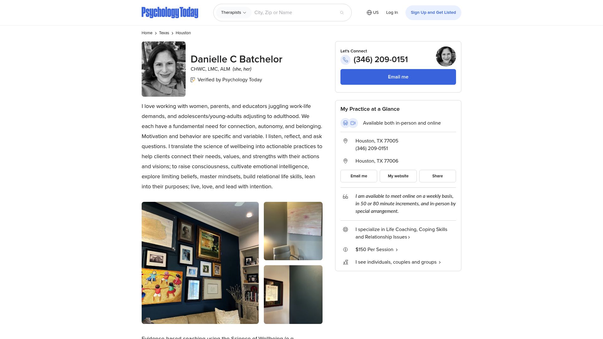 7 Best Coaching Houston Services to Try in 2025 - Danielle C Batchelor, Science-Based Life & Leadership Coach