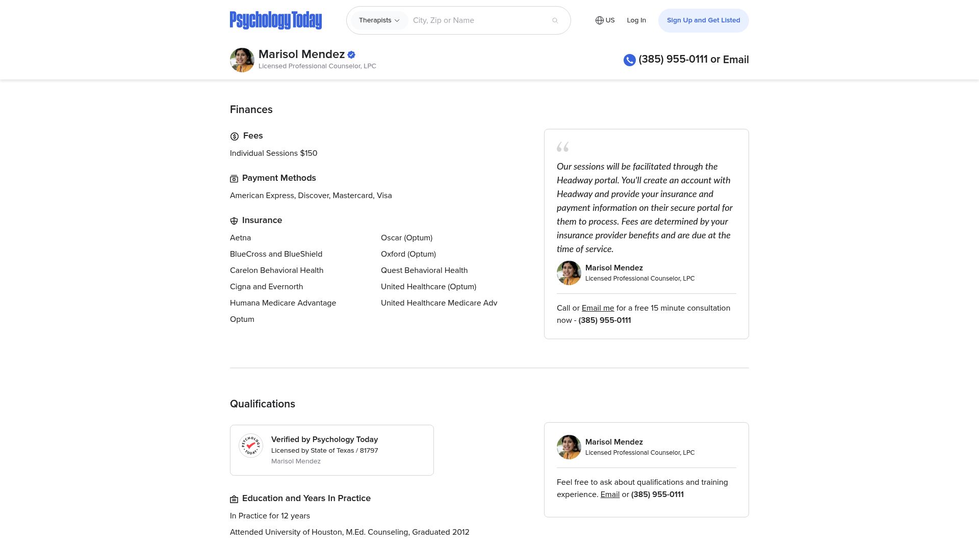 7 Best Coaching Houston Services to Try in 2025 - Marisol Mendez, Community & Leadership Coaching