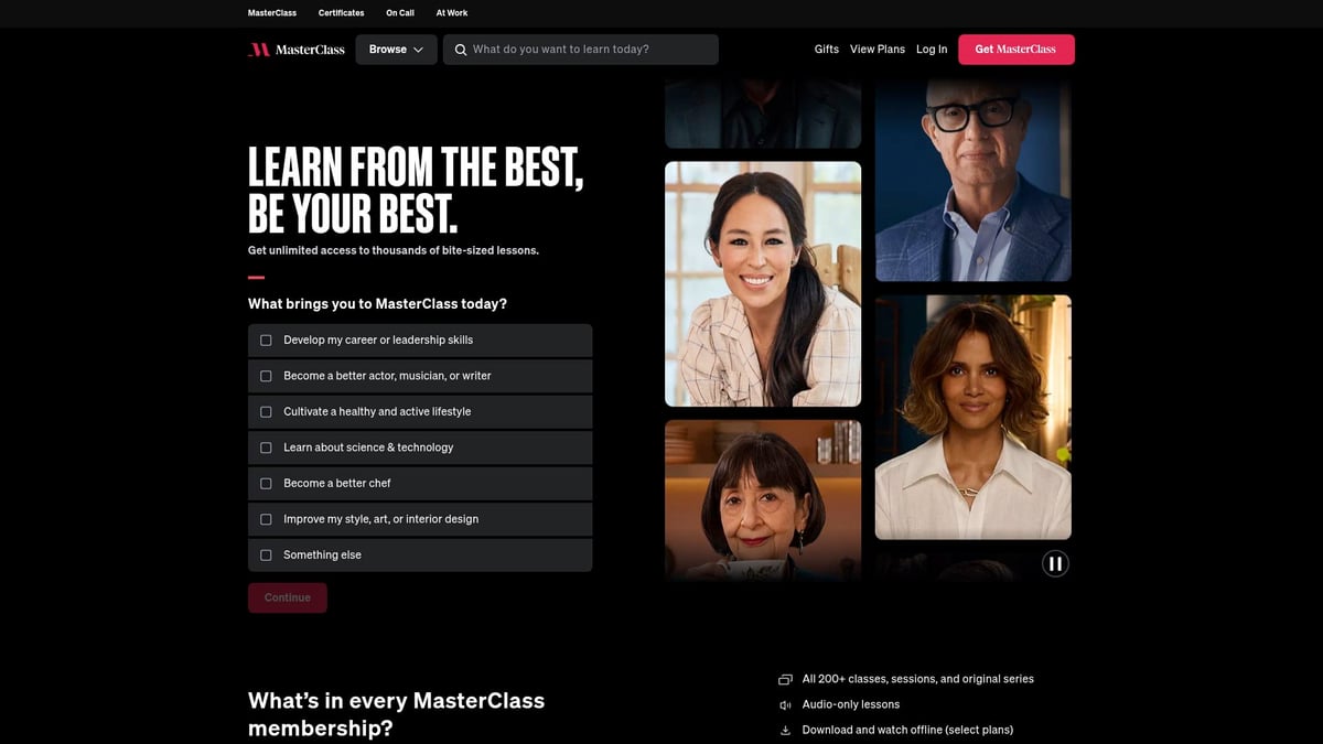 9 Amazing Male Get Well Soon Gifts to Lift His Spirits in 2026 - MasterClass All-Access Pass