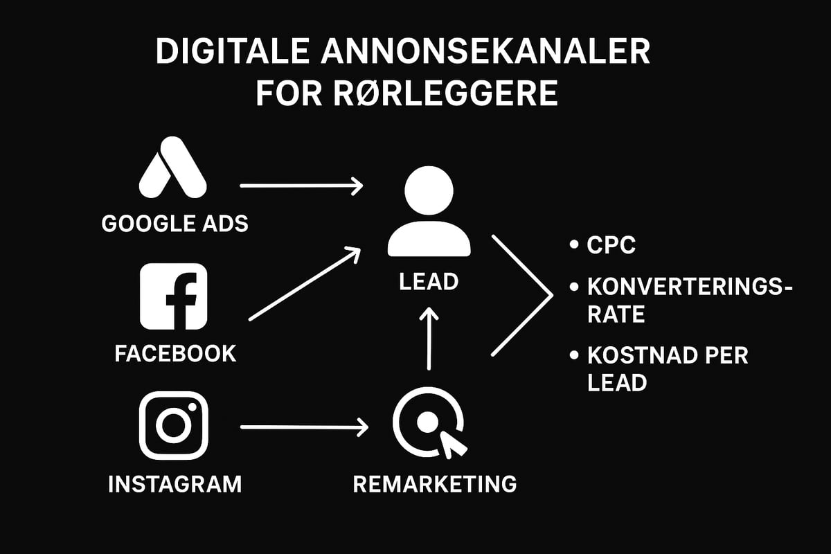 Digital annonsering og lead-generering: hva gir best effekt for rørleggere?
