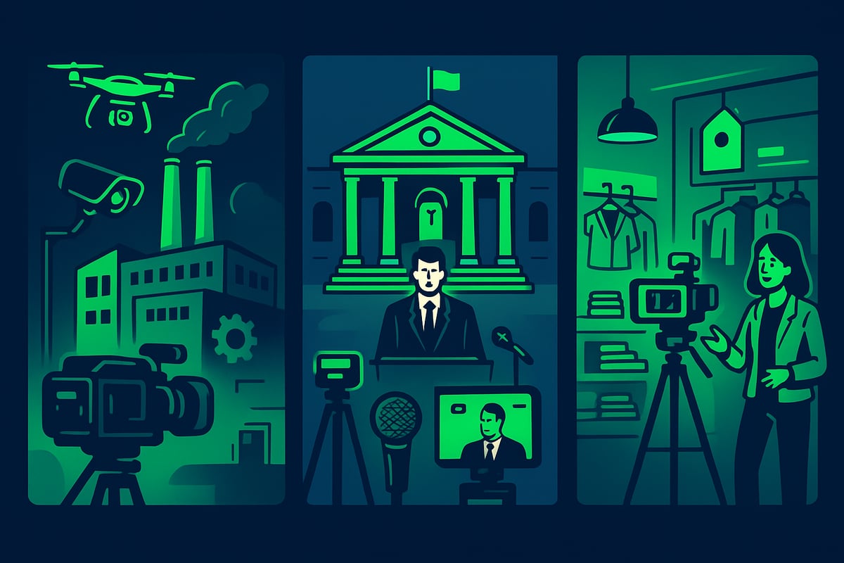 Exemples d’Usages Locaux : Industrie, Secteur Public, Commerce