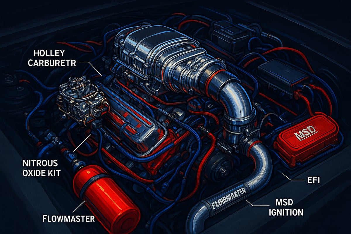 Core Holley Product Lines and Their Power Potential