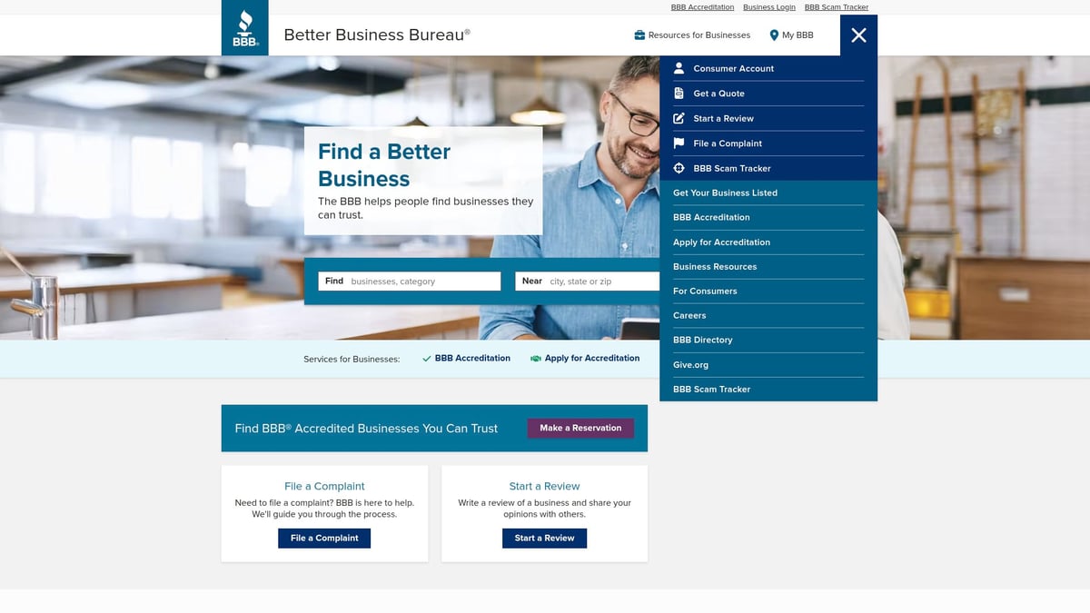9 Essential Local Listing Websites for 2025 Success - Better Business Bureau (BBB)