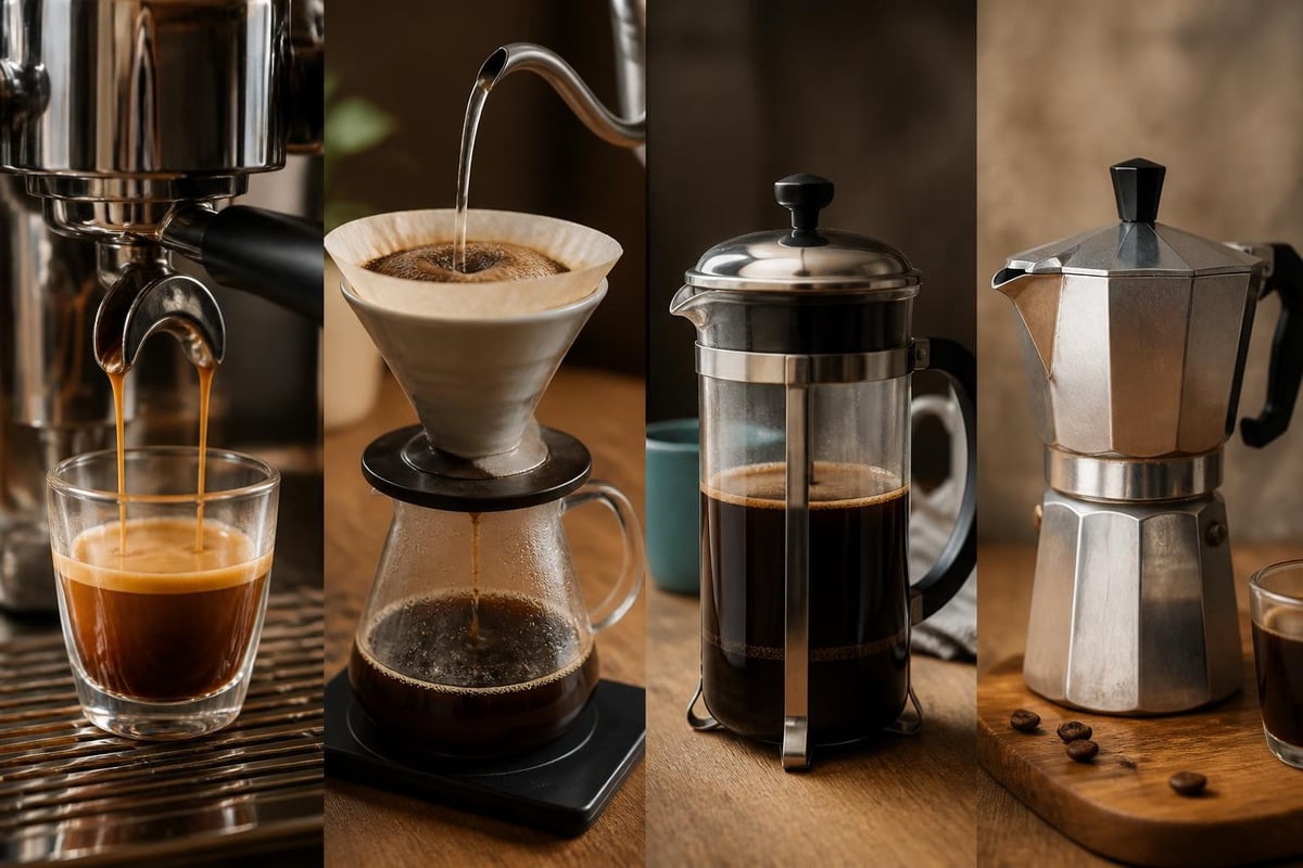 Méthodes de préparation café décaféiné