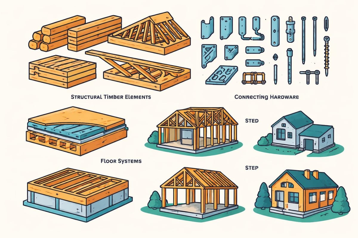 A-frame package components