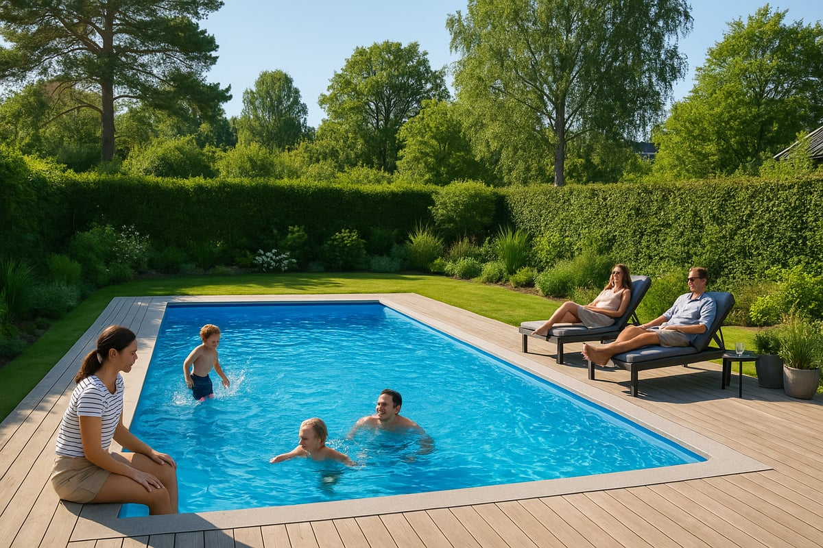 Varför välja en 4x8 pool?