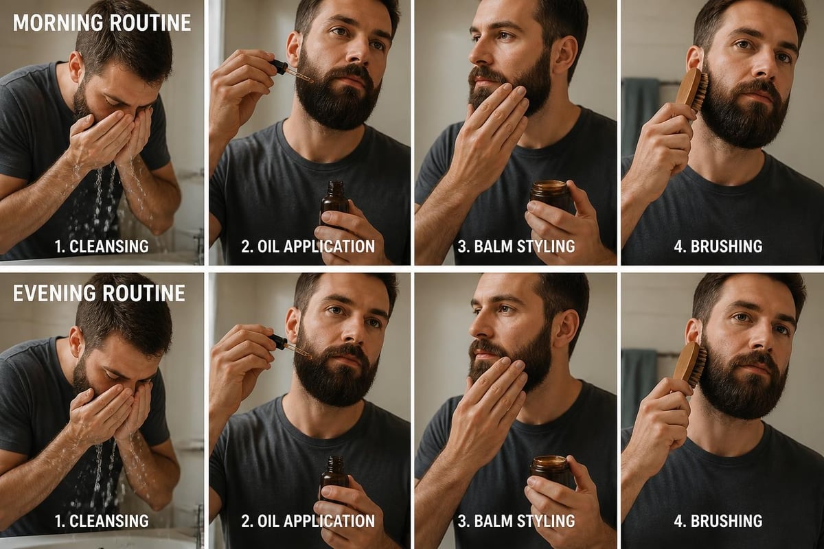 Daily beardo kit routine