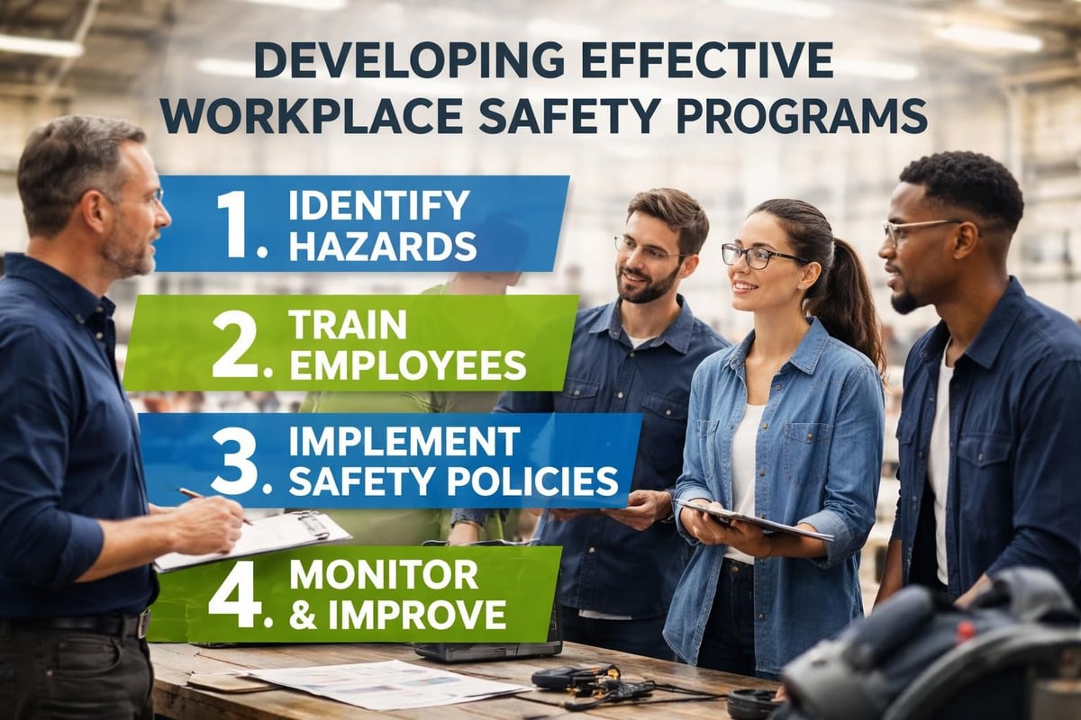 Workplace safety program implementation