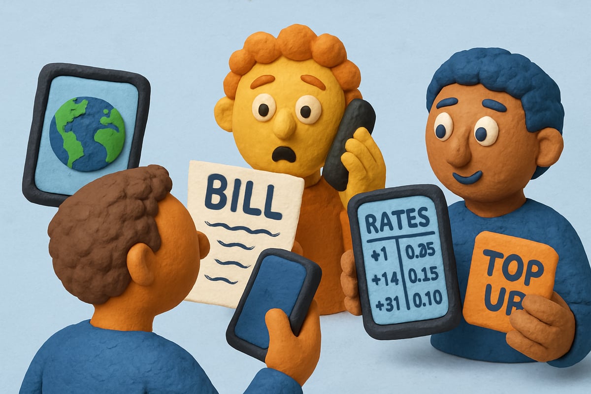 How Giffgaff International Call Rates Work in 2025