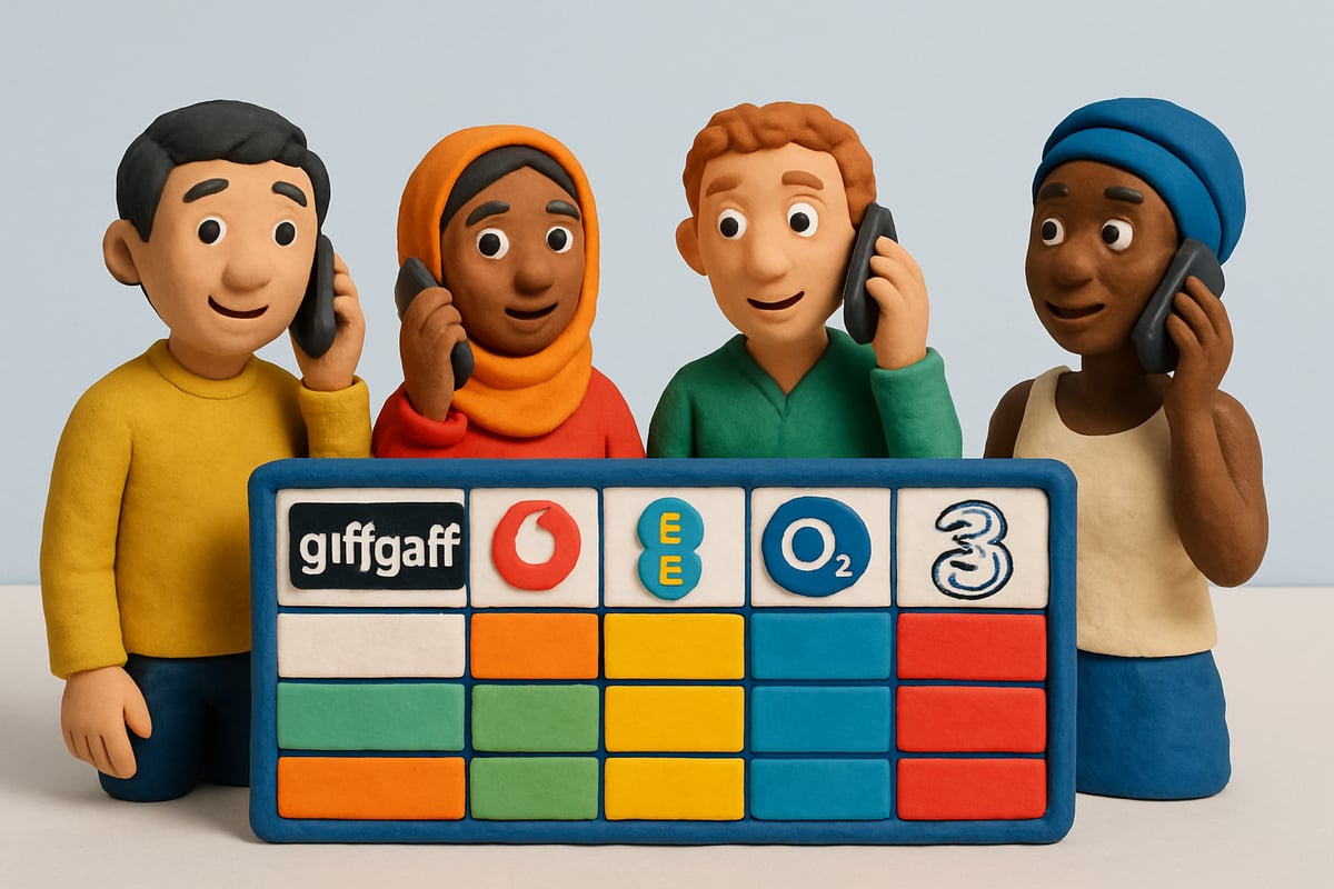 Comparing Giffgaff International Rates to Other Providers