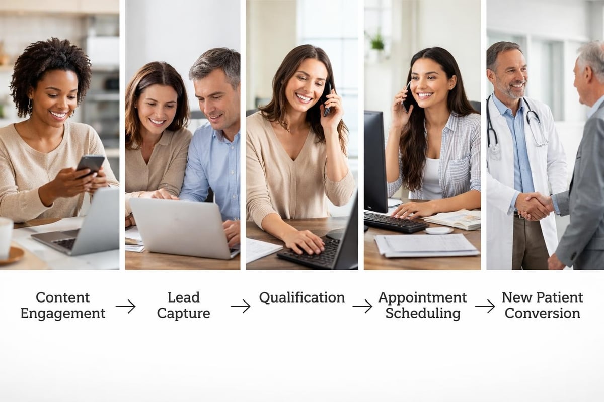 Patient journey stages