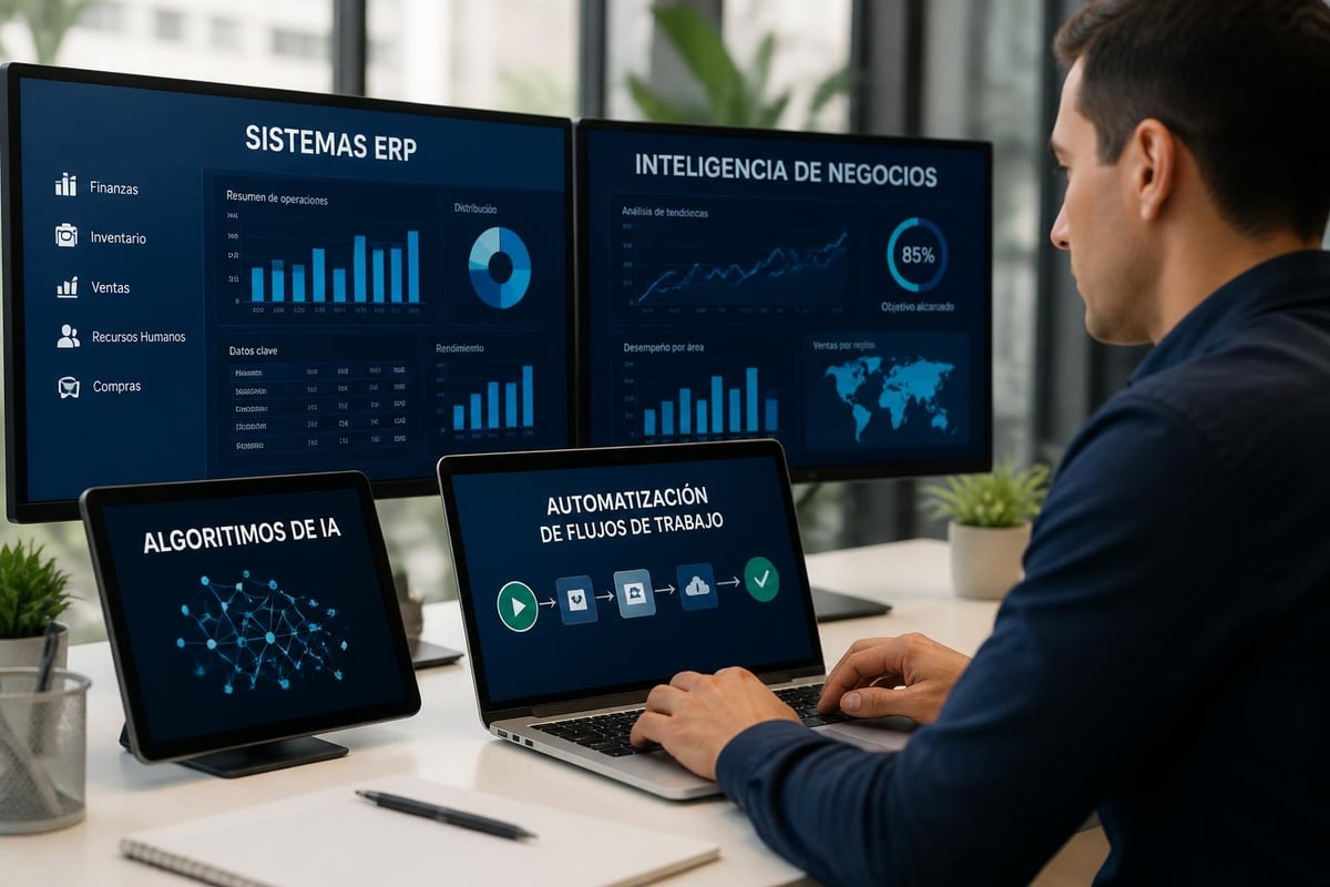 Tecnologías digitales en procesos empresariales
