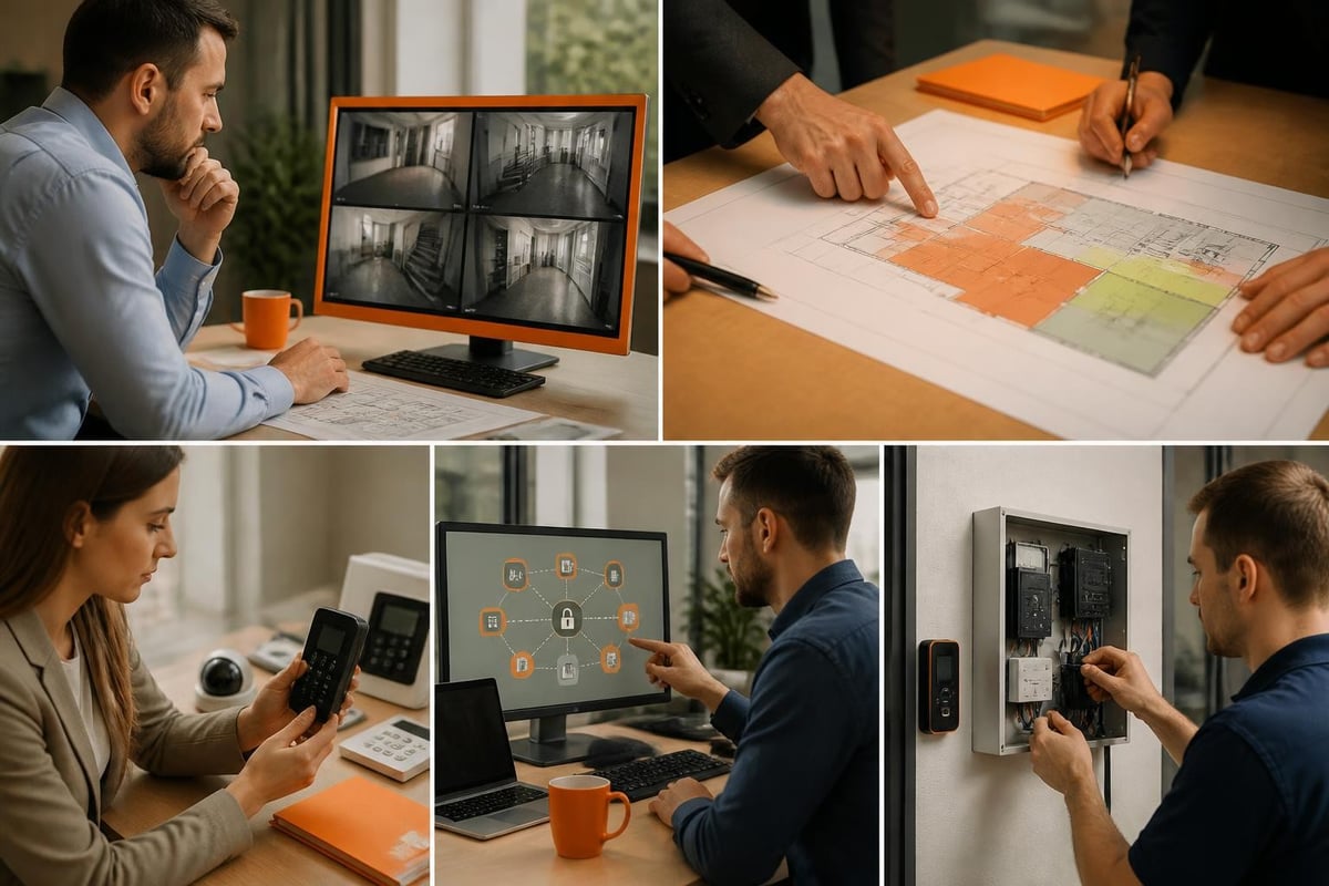 Access control design workflow