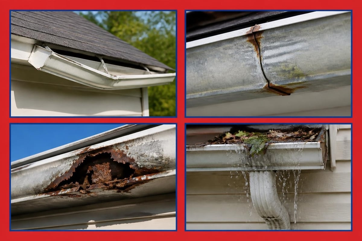 Common gutter problems