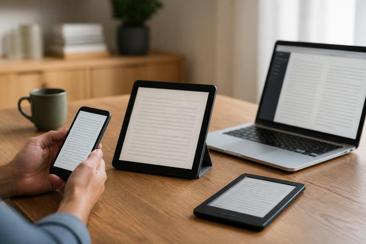 Digital novel reading ecosystem
