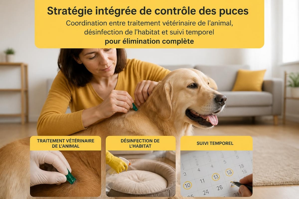 Traitement antiparasitaire animaux