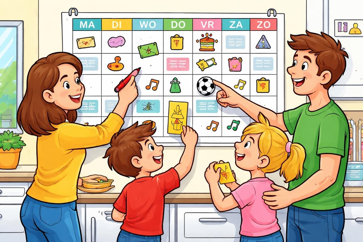 Ouder plant week met kinderkalender