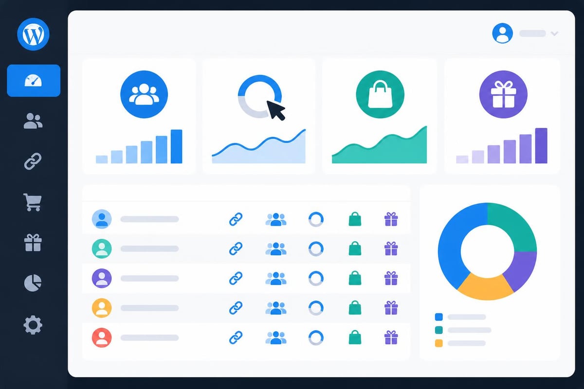 Referral tracking dashboard