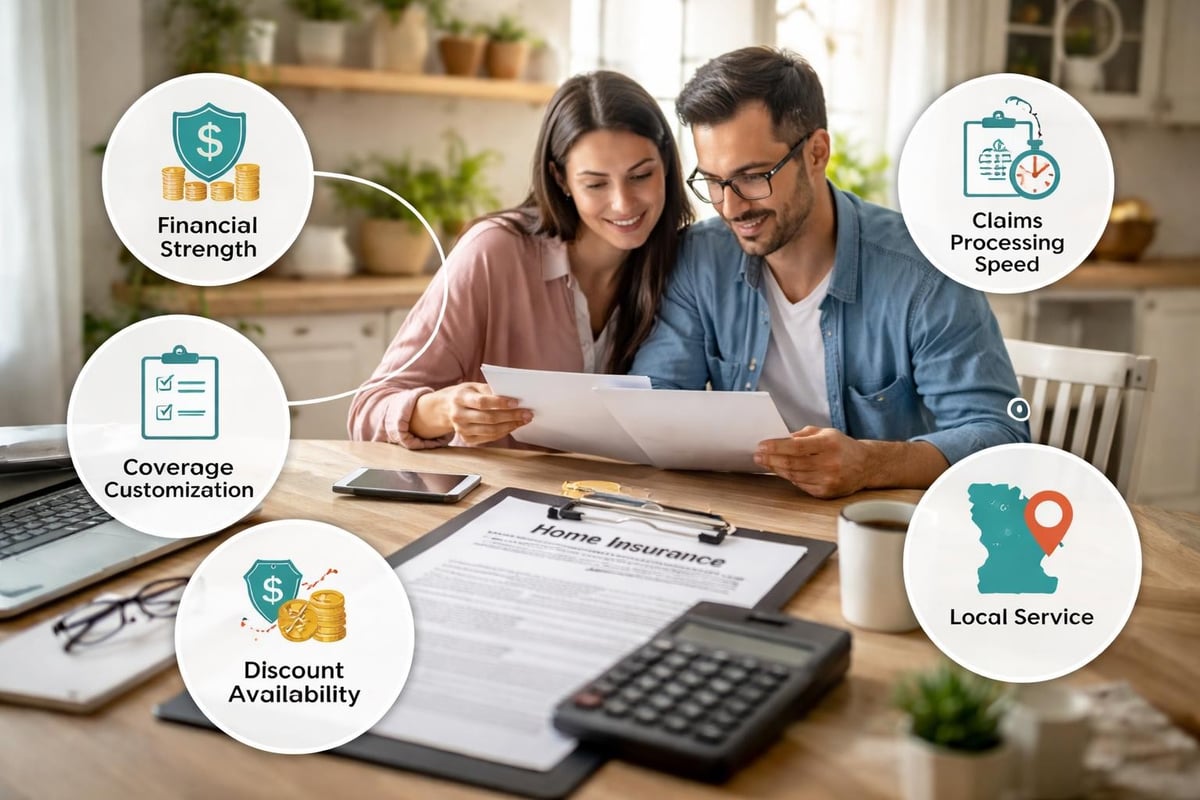 Home insurance evaluation criteria