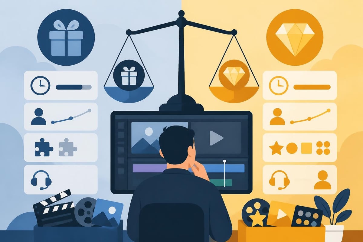 Comparing video editing platforms