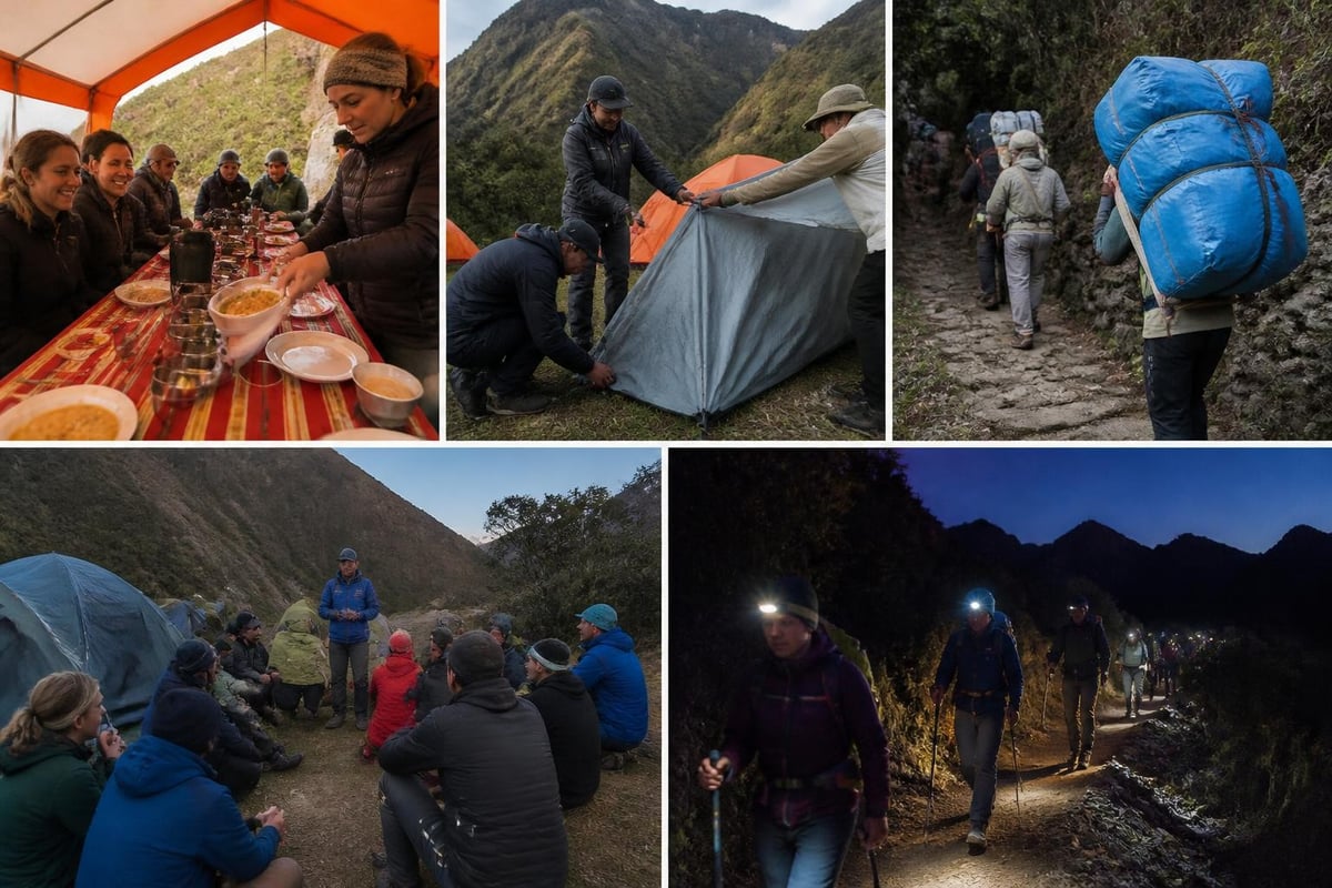 Inca Trail camp experience