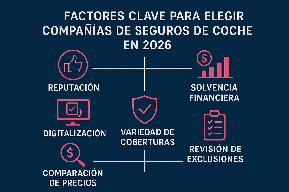 7 Increíbles Compañías De Seguros De Coche Consejos 2026 1 Cómo elegir una compañía de seguros de coche en 2026