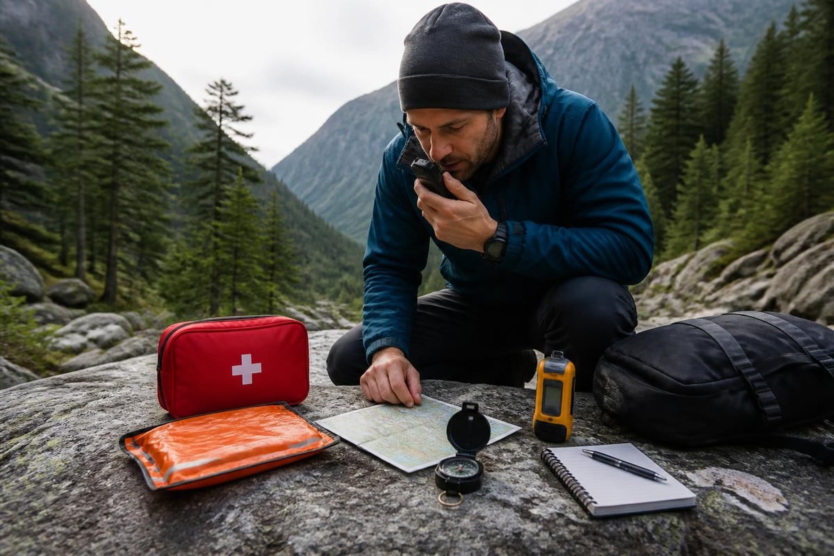 Emergency preparedness for hikers