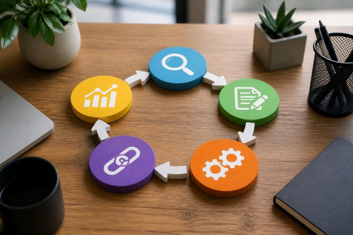 SEO-Optimierungsprozess für Websites