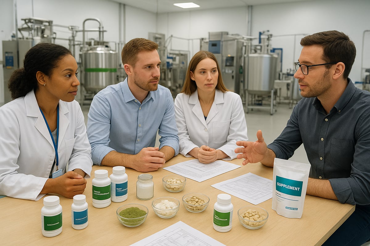 Stappenplan: Jouw Routekaart naar Succesvolle Supplementenproductie