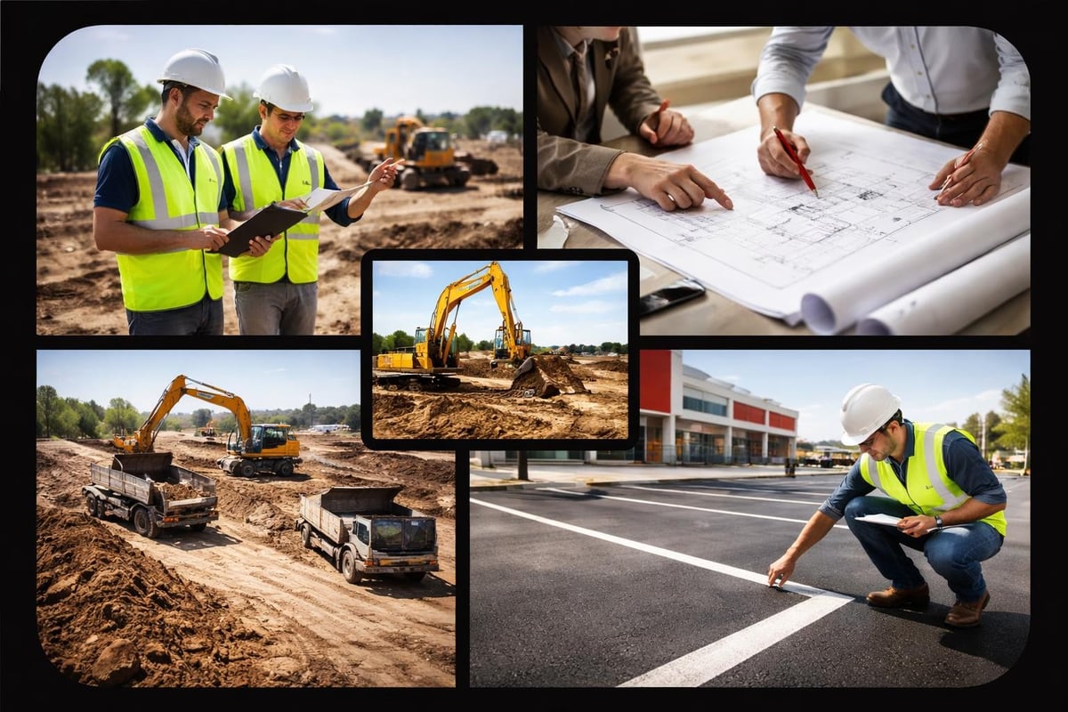 Commercial civil engineering workflow