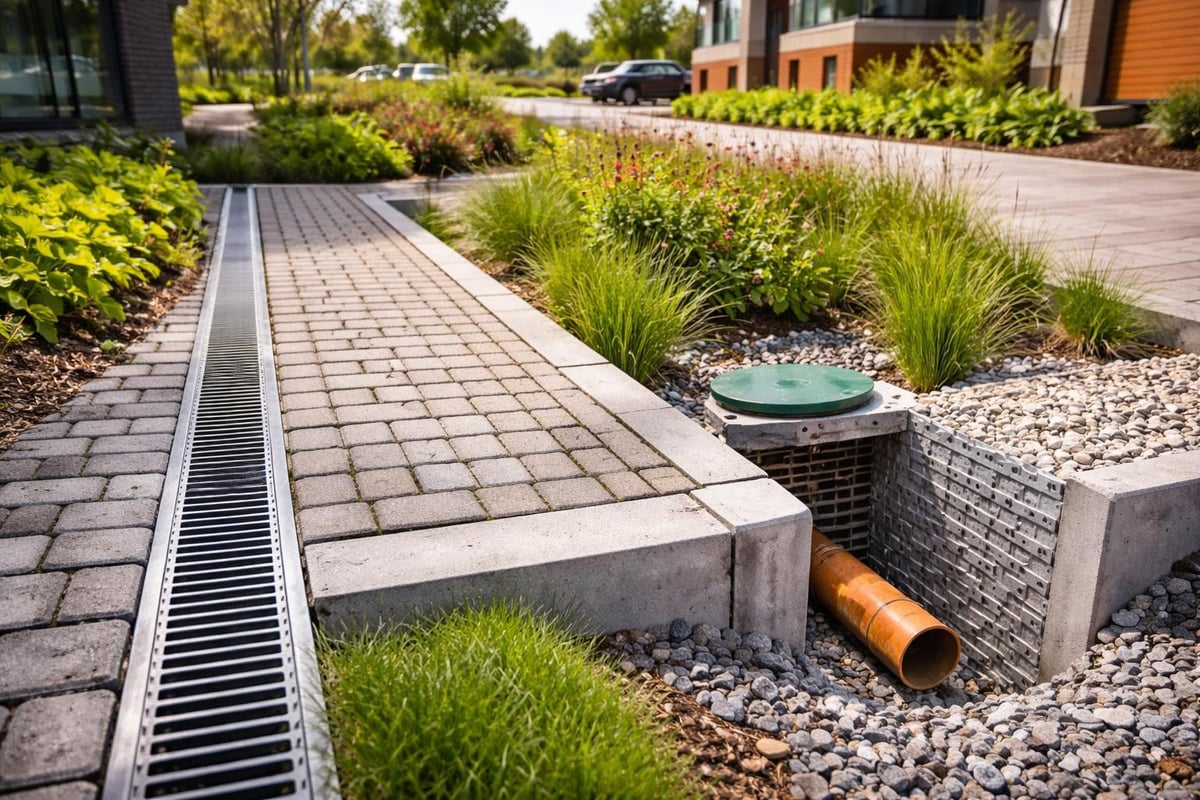 Drainage system integration