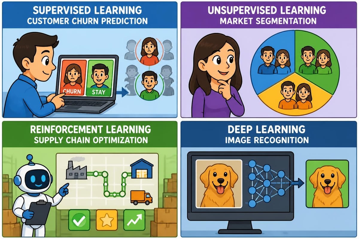 Machine learning algorithm applications