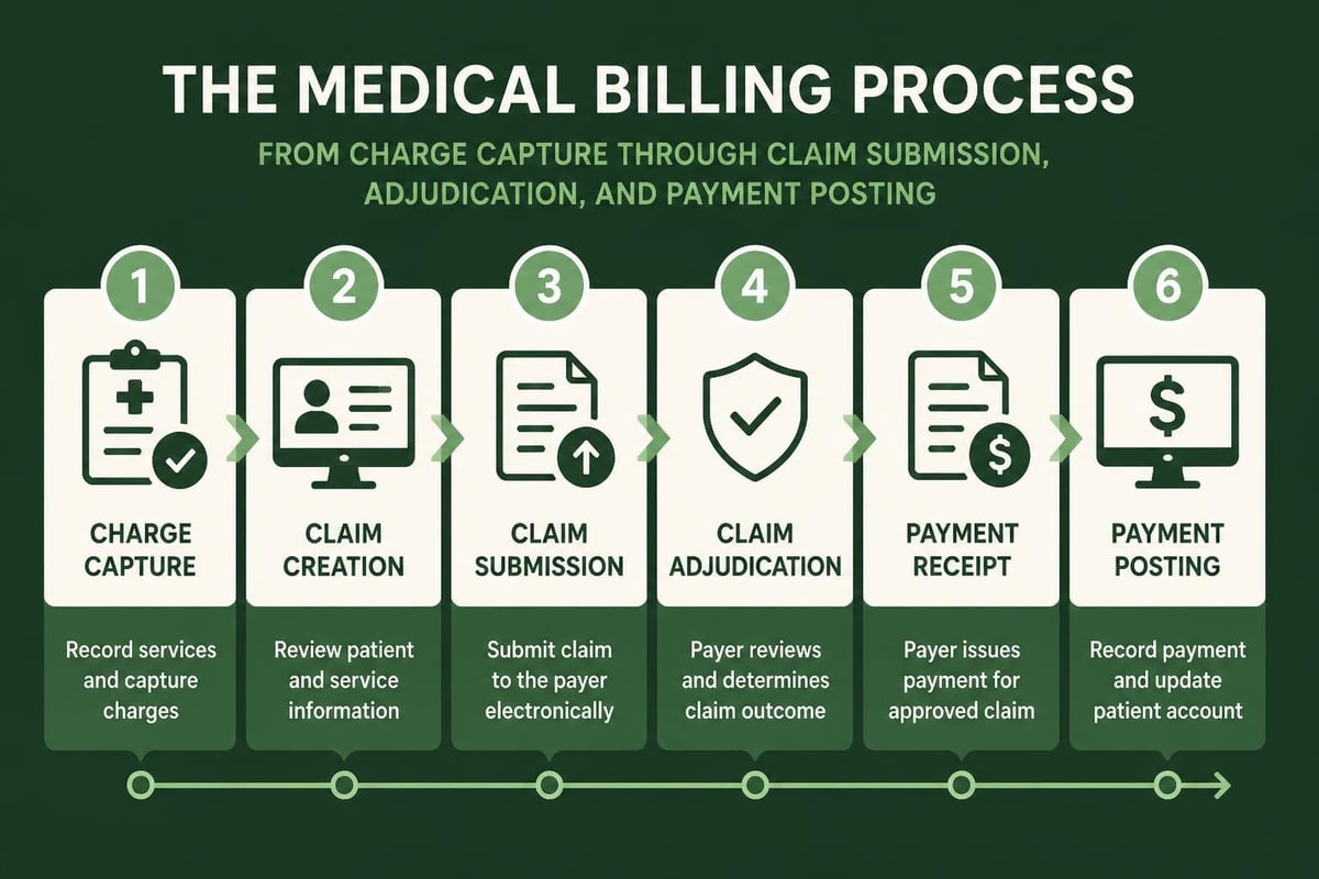 Medical billing workflow steps