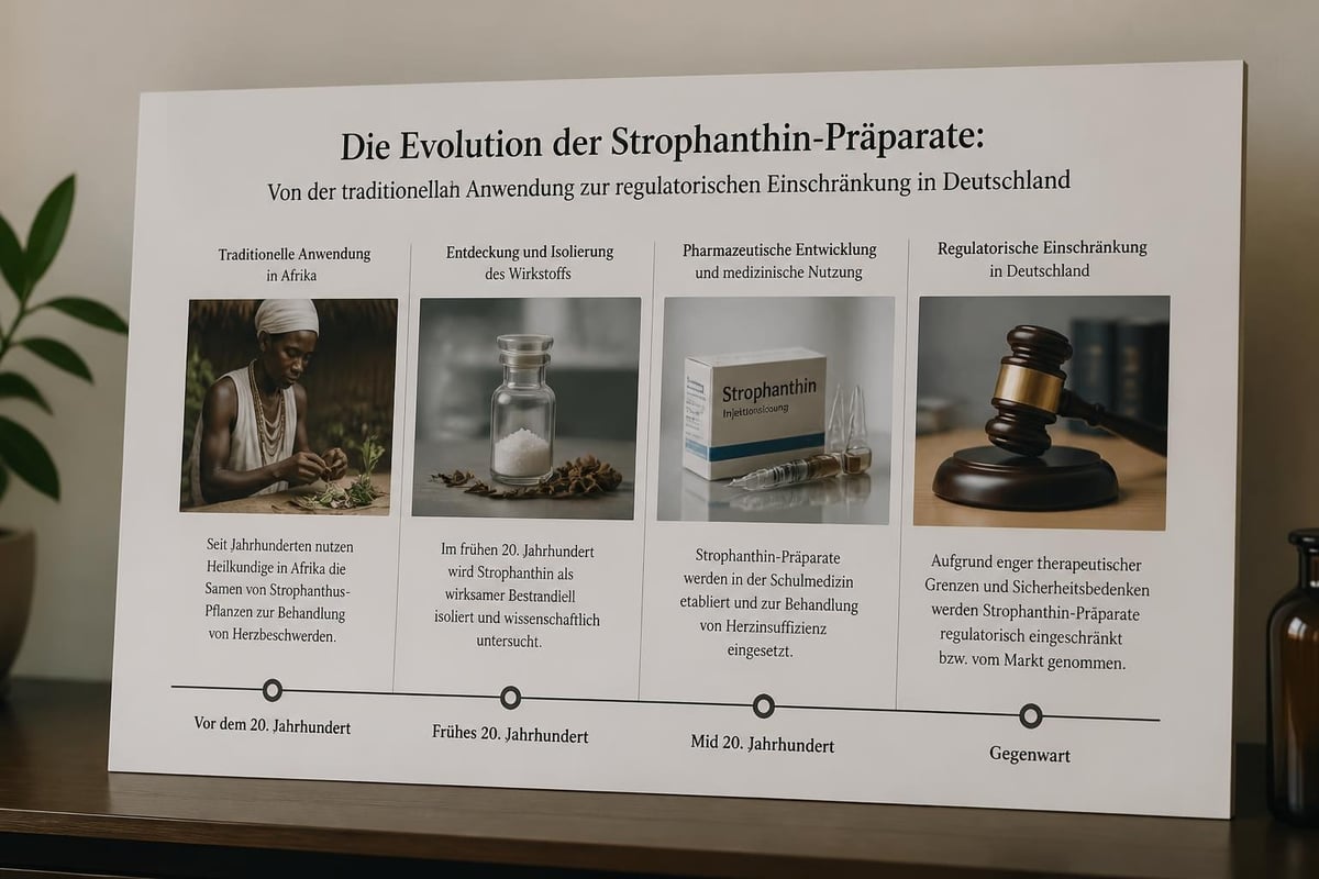 Entwicklung von Strophanthin